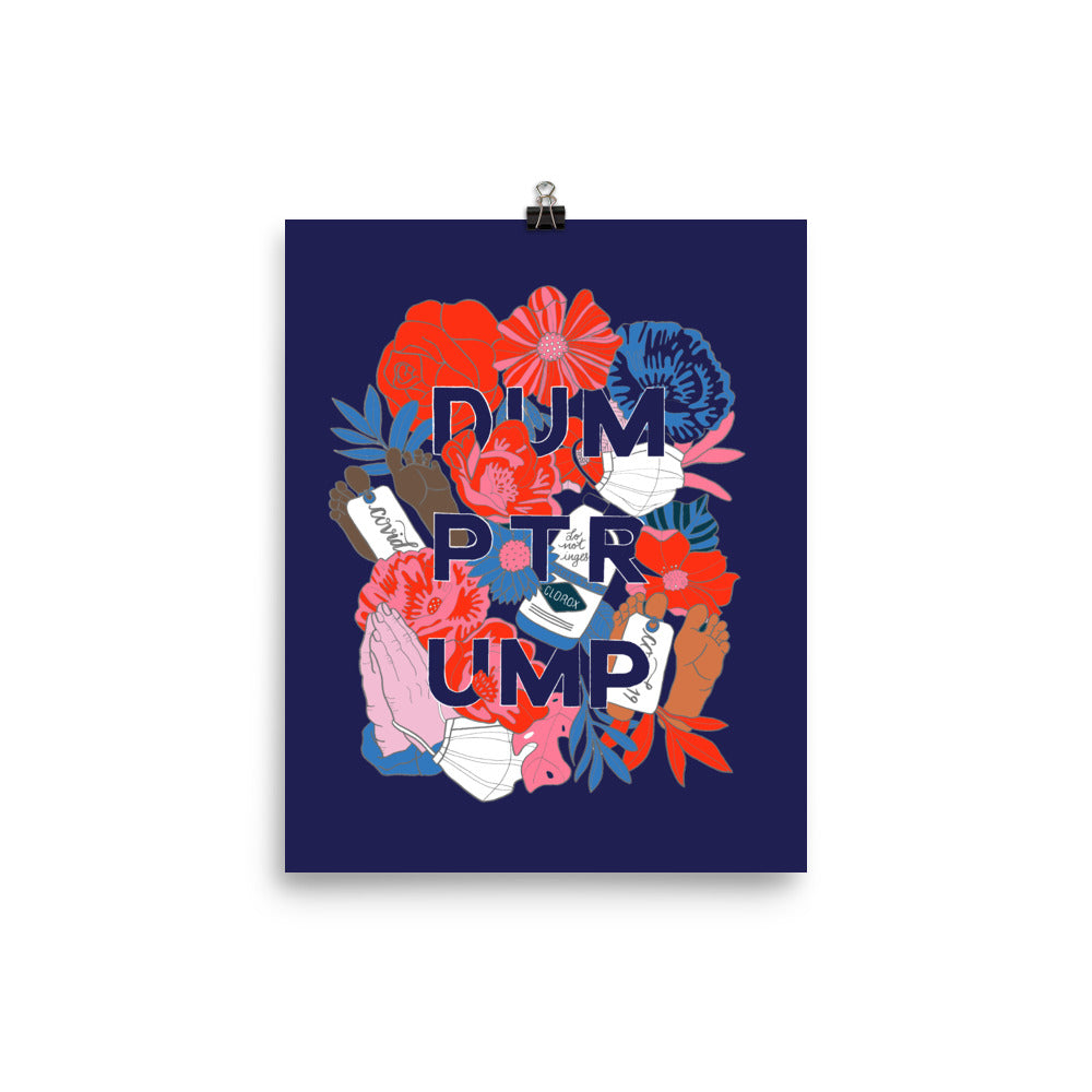 DUM-PTR-UMP Blue Poster