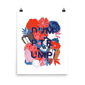 DUM-PTR-UMP White Poster