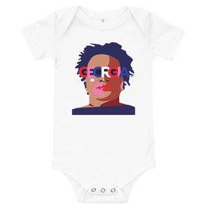 All Eyes On Georgia Baby short sleeve one piece