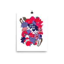 Load image into Gallery viewer, Vote for your Life White Poster
