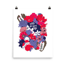 Load image into Gallery viewer, Vote for your Life White Poster
