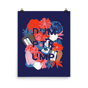 DUM-PTR-UMP Blue Poster